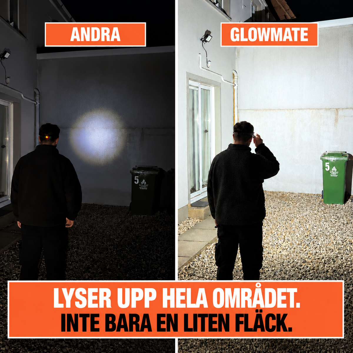 GlowMate 230° LED-hodelykt