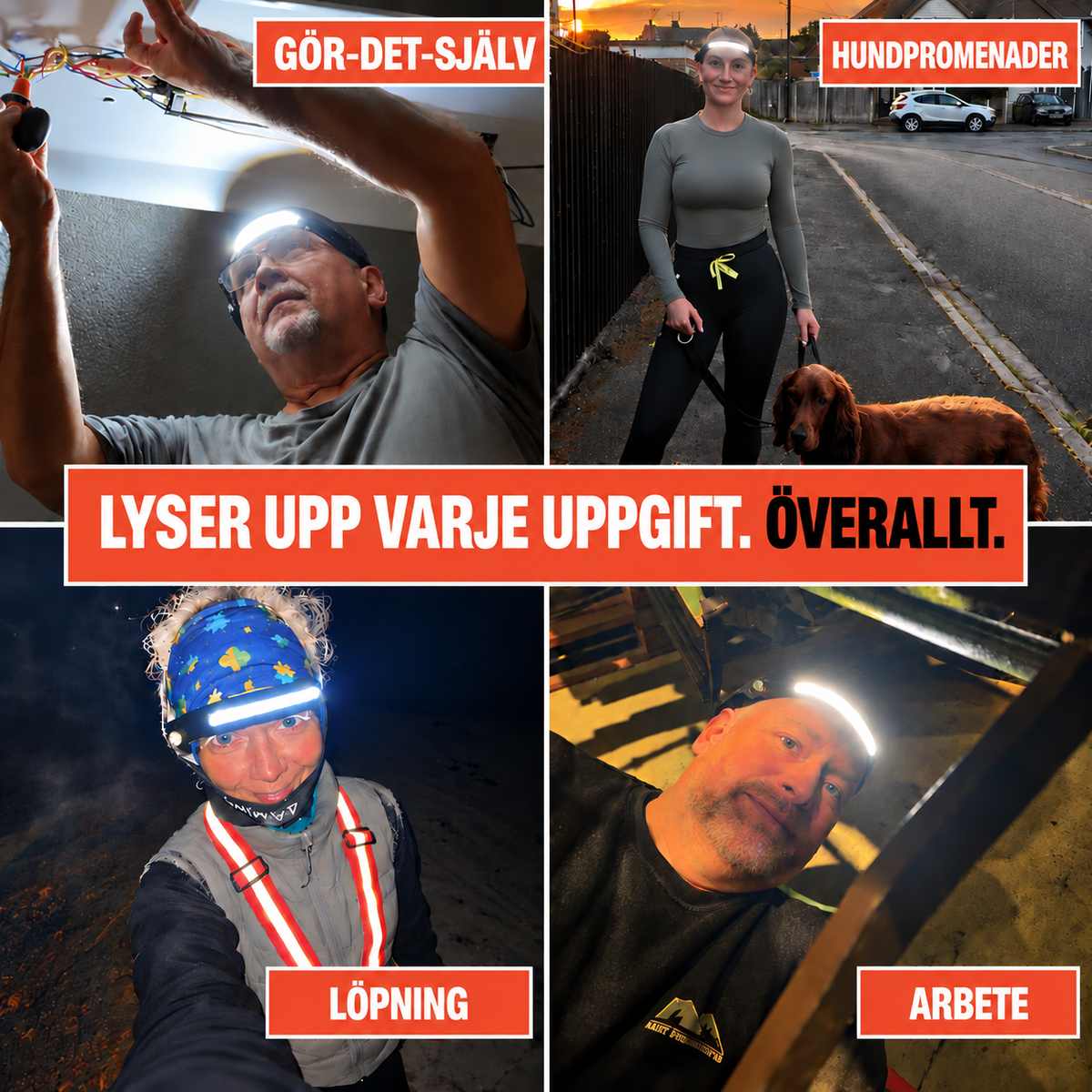 GlowMate 230° LED-hodelykt